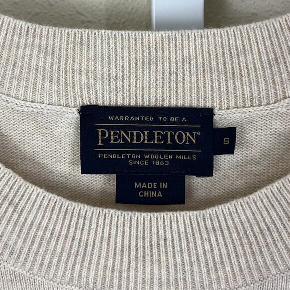 Pendleton Western Sun Short Sleeve Sweater Womens S Small Cowgirl Retro Graphic - Picture 6 of 7